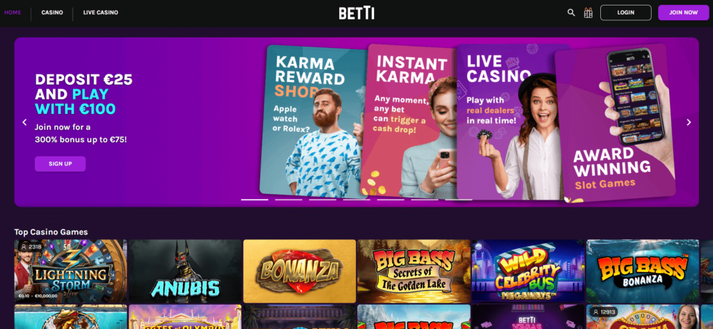 Betti casino