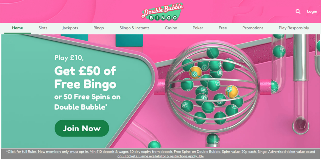 Double Bubble Bingo