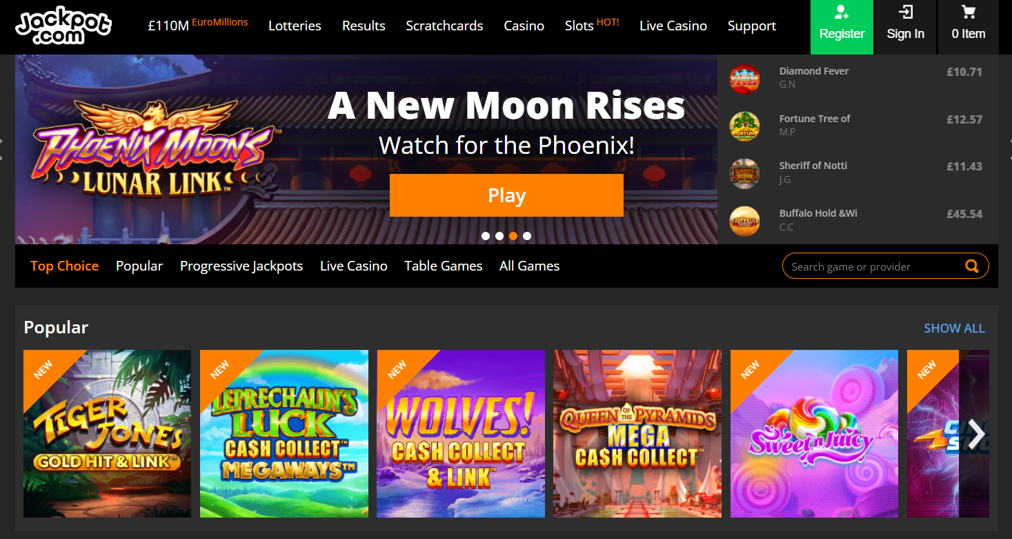 Jackpot.Com Uk casino