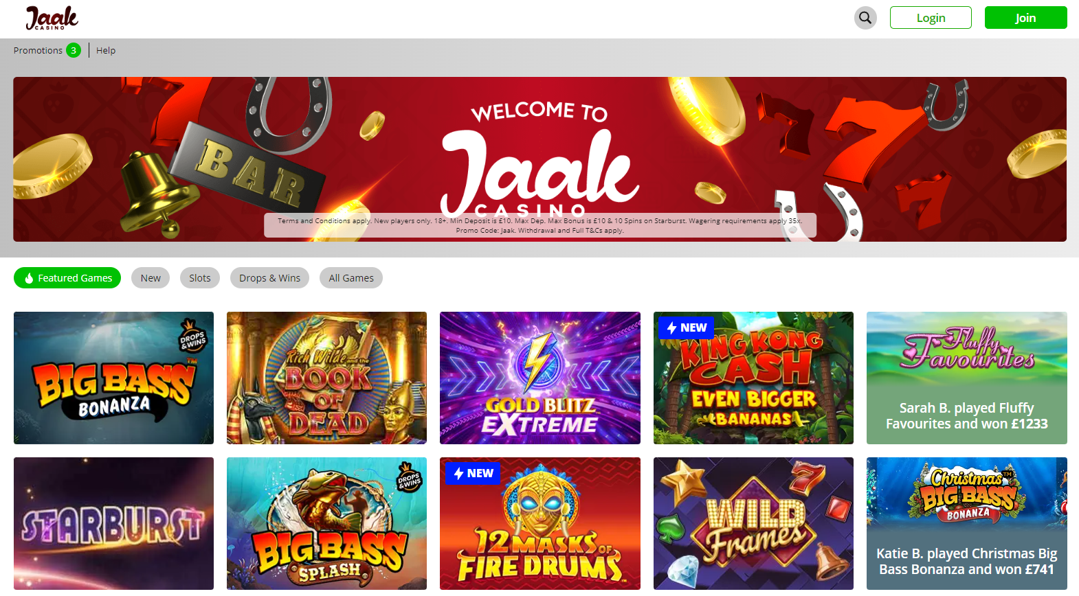 jaak casino