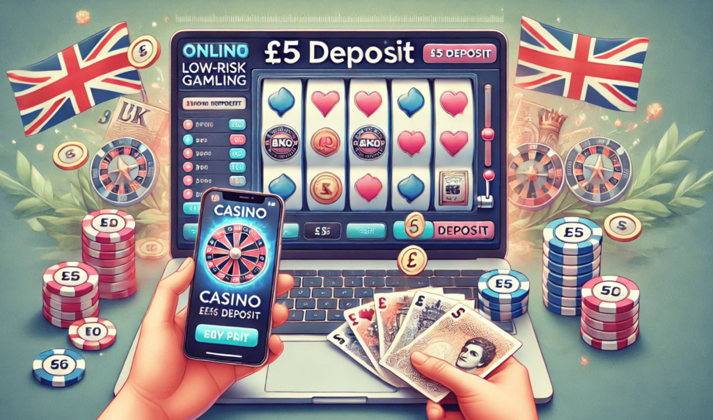 £5 deposit casinos in UK